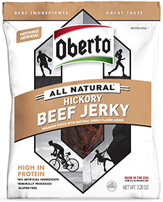 Image of All Natural Hickory Beef Jerky packaging