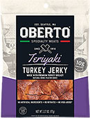 All Natural Teriyaki Turkey Jerky - Click for More Information
