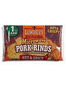 Hot & Spicy Microwave Pork Rinds - Click for Details