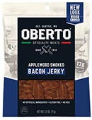 All Natural Applewood Smoked Bacon Jerky - Click for More Information