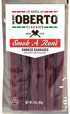Image of Smok A Roni Sticks packaging