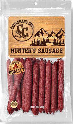 Image of Cattleman's Cut Hunter's Sausage packaging